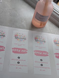Business box seal stickers